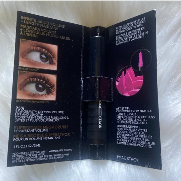 MAC Stack Mascara Travel &‎ Hourglass Unlcocked Mascara - Picture 4 of 5